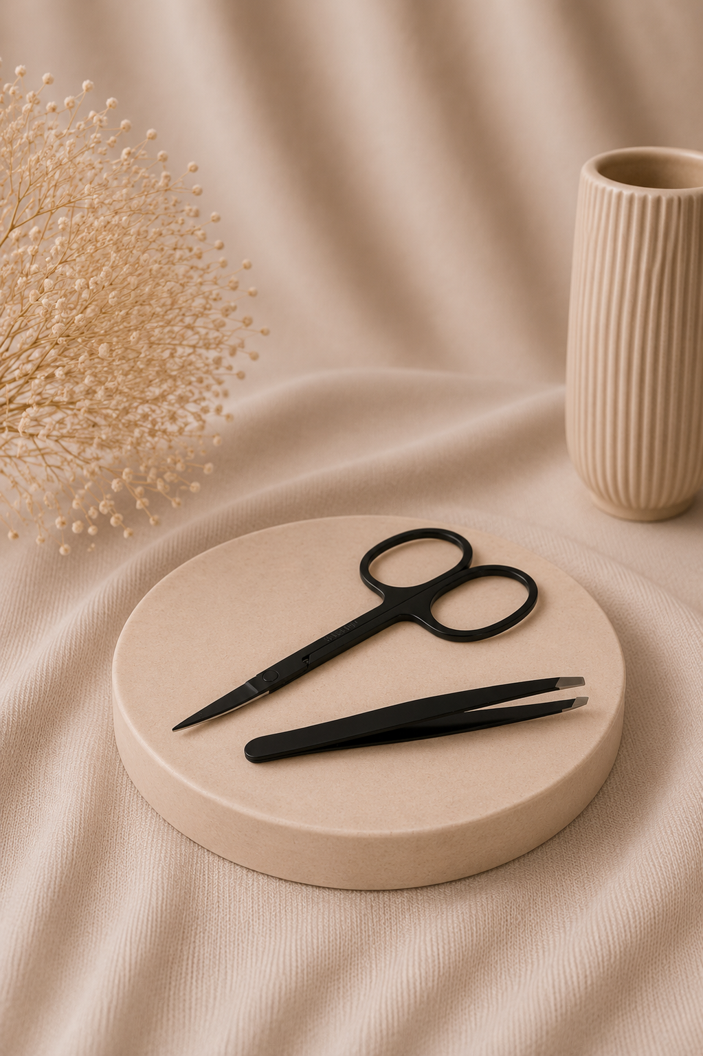 Schaar + pincet set